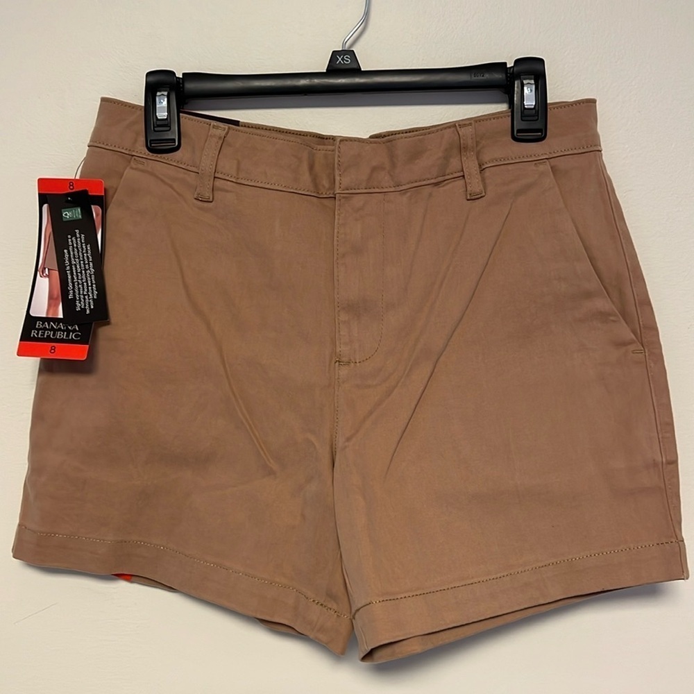 Banana Republic Brown Chino Shorts NWT 5in Inseam